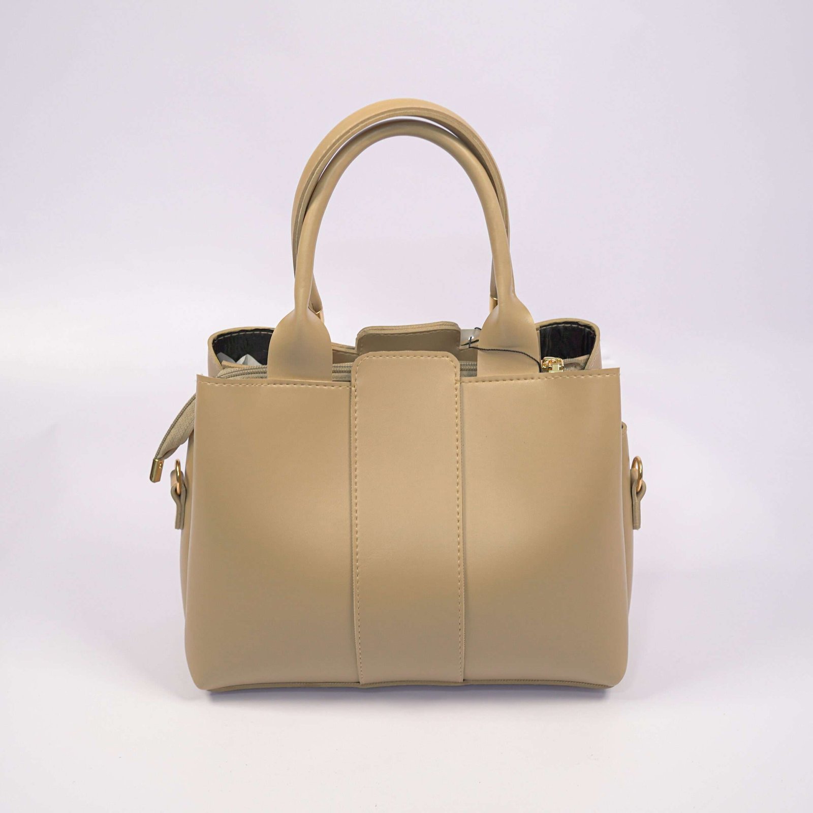 Top Handle Classy Beige (with pouch) - Image 7