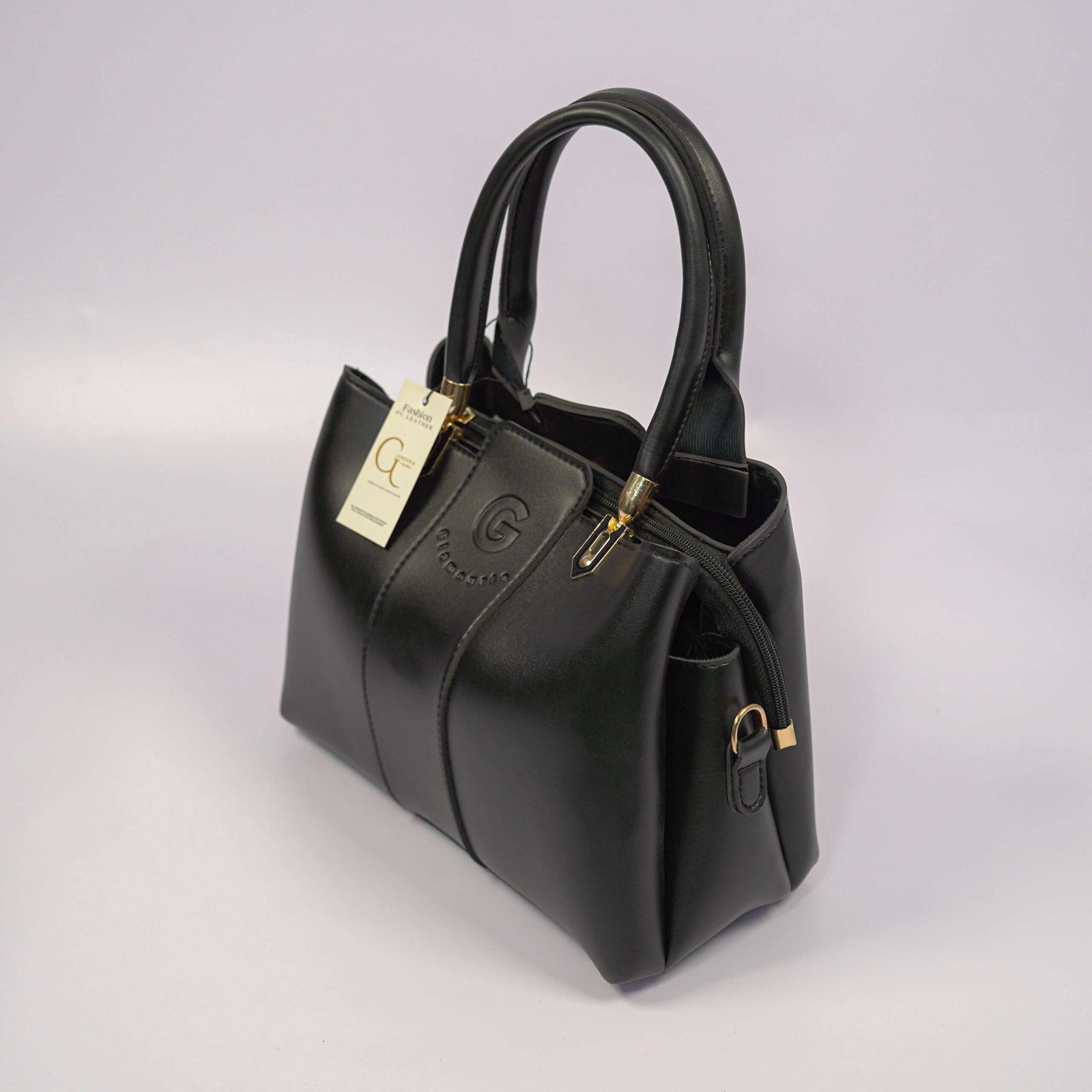 Top Handle Classy Black (with pouch) - Image 2