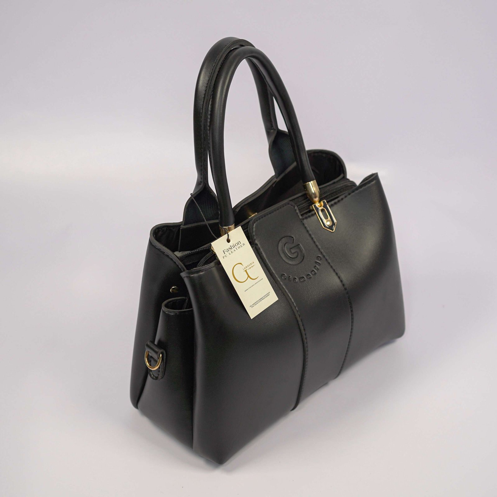 Top Handle Classy Black (with pouch) - Image 3