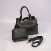 Top Handle Classy Black (with pouch)