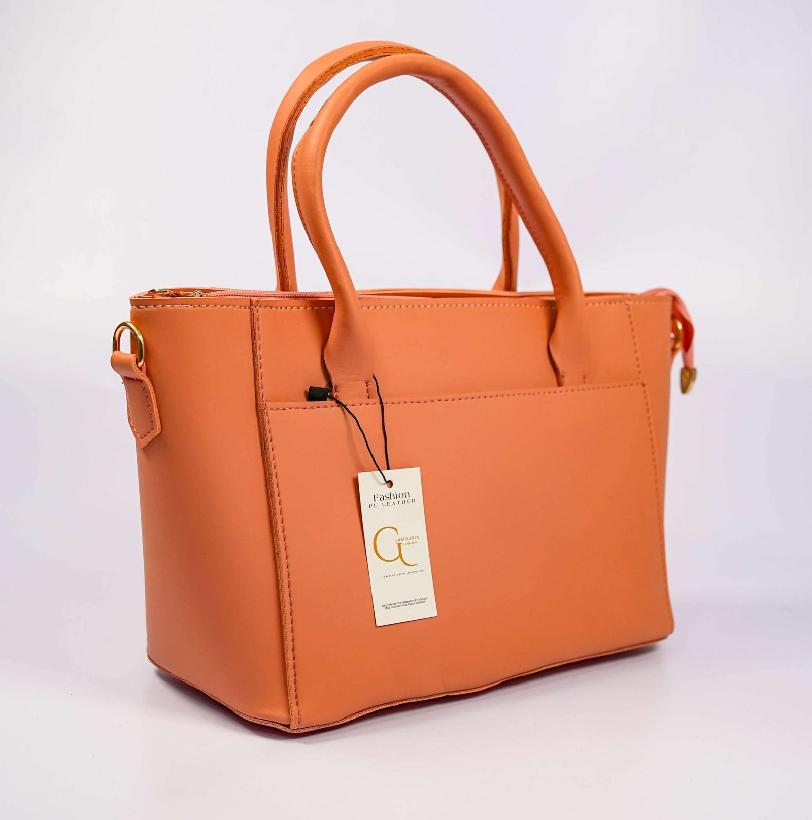 Premium Comfort Handbag Peach - Image 9