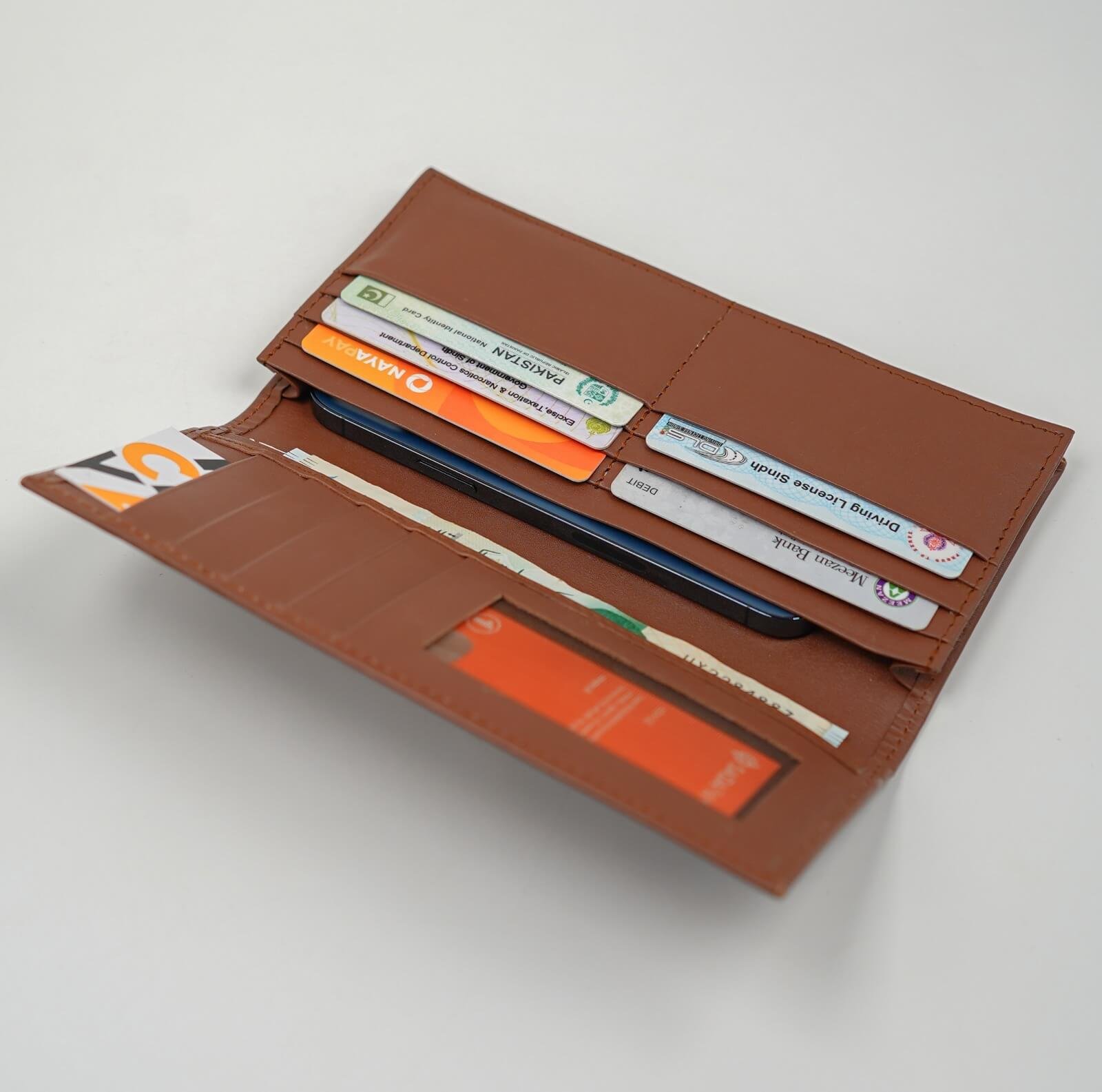 Glamouria Executive Long Wallet | Glamouria Luxe Bifold Wallet - Image 7