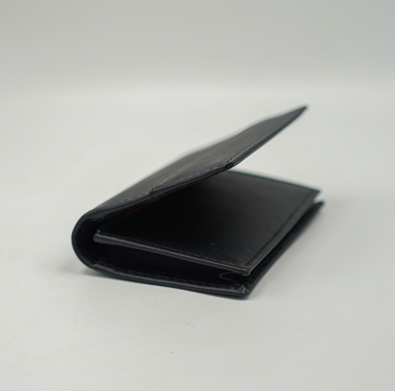Glamouria Black Leather Card Holder - 3x4 inches - Image 4