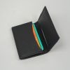 Glamouria Black Leather Card Holder - 3x4 inches - Image 7