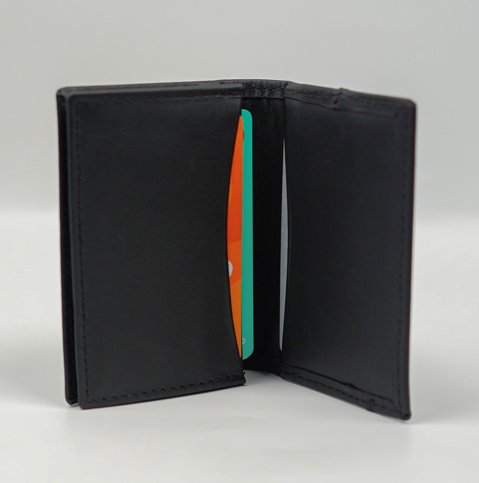 Glamouria Dark Brown Leather Card Holder – 3x4 inches - Image 7